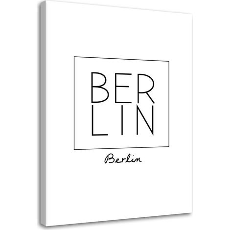 Tableau décoratif Inscription de Berlin 60x90 (1/5)