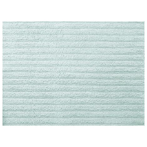 BENOA Alfombra de baño de algodón 70x120 cm azul claro Spirella