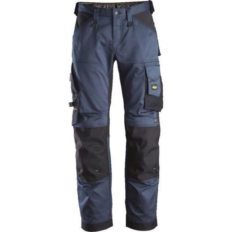 PANTALON STRETCH HOLGADO AW AZUL MARINO T-52 - AGHASA SNICKERS