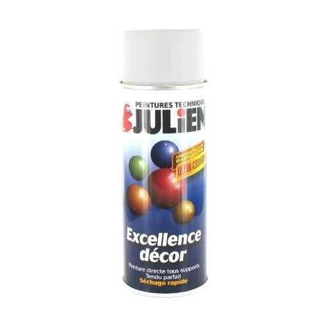 Julien Excellence decoración pintura spray blanco nieve satinado