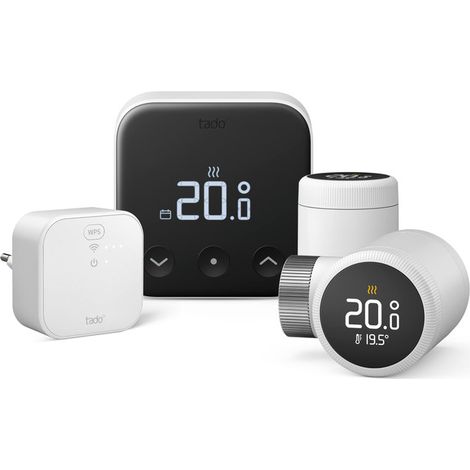 tado GmbH Termostato Smart Nero Controllo Preciso (1/5)