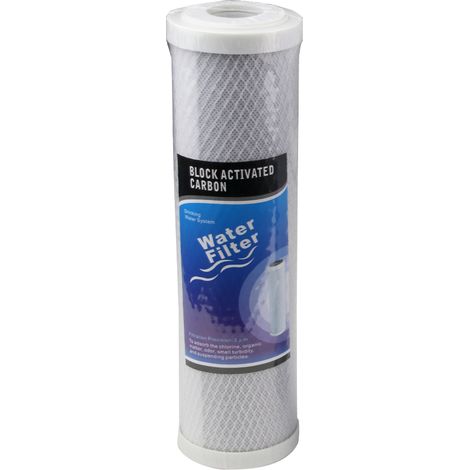 Filtre à eau CTO 10" - Bloc de charbon actif