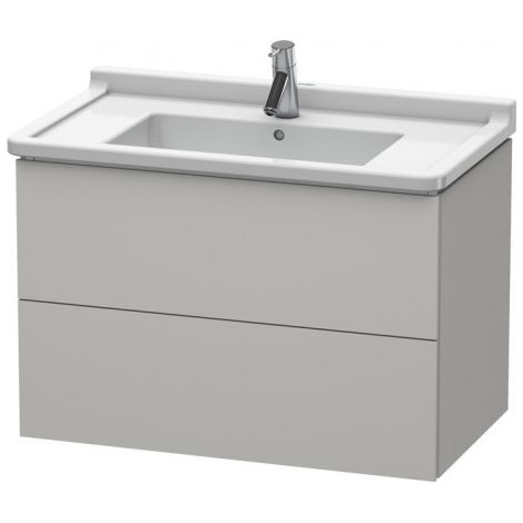 Duravit L-Cube bâti-support lavabo suspendu, 2 tiroirs,