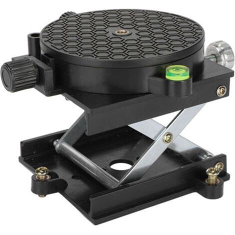 Plate-forme élévatrice, Rotation à 360 °, support de levage à ciseaux extensible de 6.5cm pour expérience de sculpture sur bois
