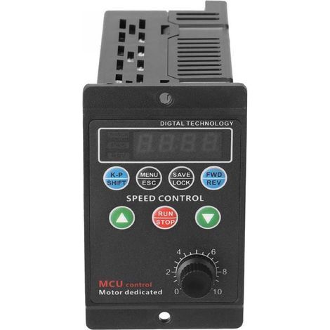 Convertisseur de Fréquence de Pilote de Moteur de Sortie Triphasé à entrée Monophasée 220V avec Affichage à Tube Numérique à Quatre Chiffres T13-750W-H (1/5)