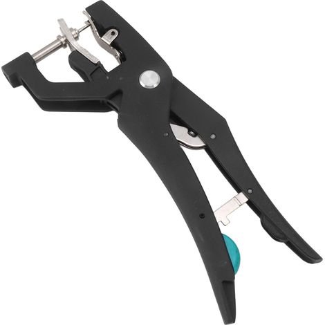 Pince appliqueur de marque-oreille hydraulique acier allié à rappel automatique pour bétail bovins ovins porcs chèvres (1/5)