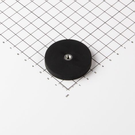 Magna-C Gummiertes Magnetsystem Ø43x6mm mit Innengewinde (1/5)