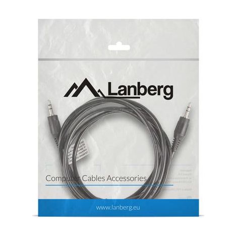 CA-MJMJ-10CC-0020-BK cable de audio 2 m 3,5mm Negro (1/4)