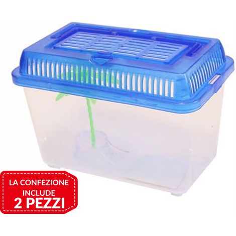 Trade Shop - 2 PZ ACQUARITTA FISHING TARTARUGHE COPERCHIE MANIGLIA PRESA ARIA 16X9.5X12 - (1/3)