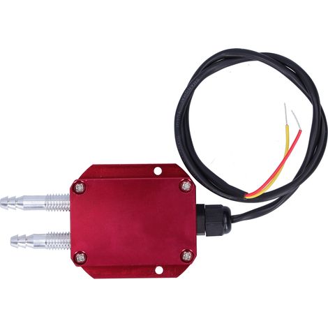 Capteur de pression différentielle rouge 0-5kPa, transmetteur micro-vent pour chaudière et mine de charbon, alimentation DC24V (1/5)
