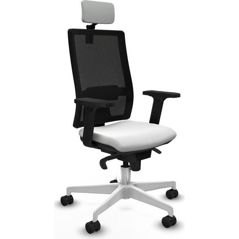 piqueras-y-crespo Horna chaise bureau noir confortable (1/3)