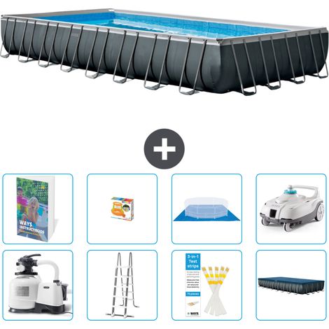Ultra XTR Pool Rechteckig - 975x488x132 cm - 9-teilig S590