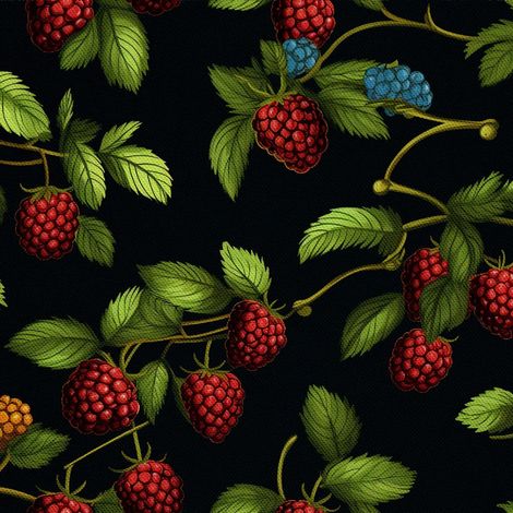 Tela decorativa para exteriores Oxford - Motivo frutal  DX6182 (1/5)
