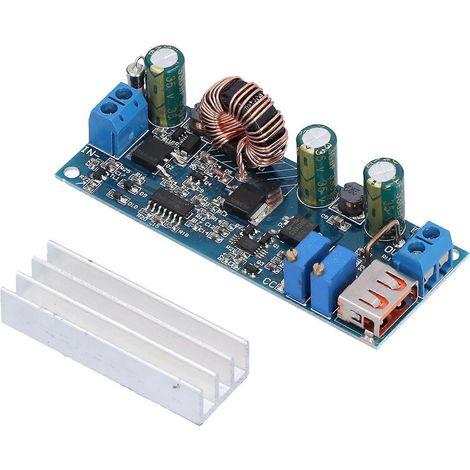 80W Boost-Modul Hochleistungs-Konstantspannungs-Strom-Antirückfluss-Aufwärtswandlermodul für Lithium