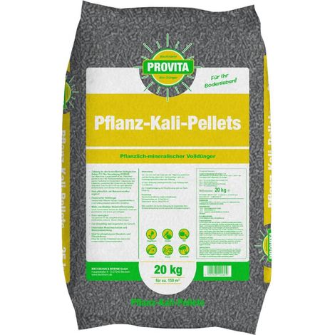 Beckmann Provita Granulés de potasse pour plantes, 20 kg – Engrais universel complet (1/2)