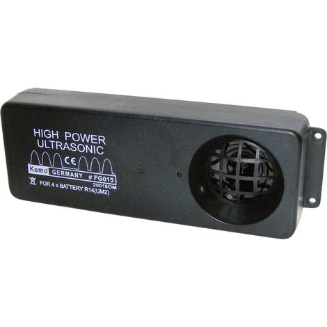 Générateur à ultrason haute puissance – Portée acoustique 200m – Angle de diffusion 120° – Pour intérieur/extérieur – Chasse chats et martres – Kemo (1/3)