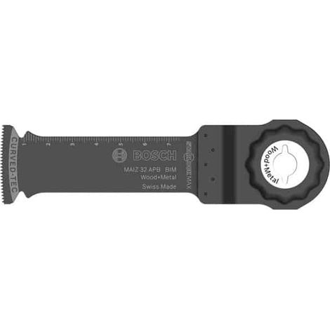 Bosch – Lame plongeante BIM 80 x 32 mm – Pour coupes précises dans bois dur et métal non durci – Fixation StarlockMax – Haute résistance à l'usure (1/10)