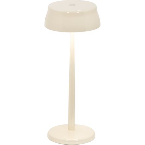 Zafferano Sister Light Lampe De Table Wi-Fi Smart Led Ivoire Rechargeable Et Dimmable (1/4)