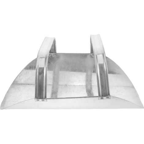 Pelle Métallique Galvanisée pour Aliments pour Animaux 40 CM Pelle à Grains en Métal avec Double Poignée Grosse Capacité pour Ferme Élevage et Jardin Polyvalente (1/5)