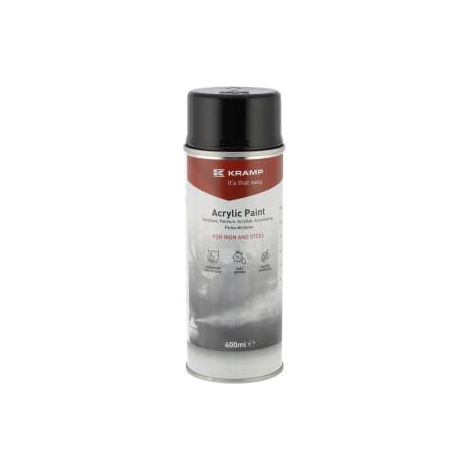 Vernice adatta per macchine John Deere, nero opaco, 400 ml (1/4)