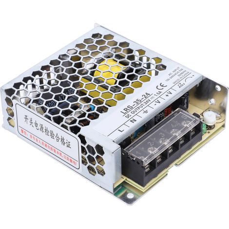 Alimentation à découpage BERM 35W 85264VAC LRS-35-24 avec voyant lumineux LED - Driver d'alimentation et accessoires