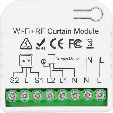 contrôleur WIFI Tuya APP compatible avec le contrôle Module de contrôleur de volet roulant (1/5)