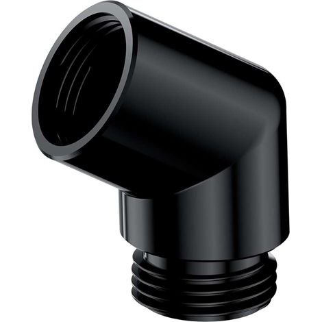 OMNIRES - Adattatore per doccetta, nero T87BL