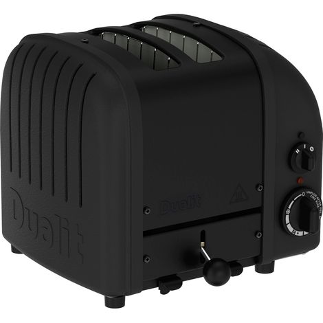 Tostadora de 2 rebanadas, 1200 W, totalmente negra mate - 27396 - Dualit -