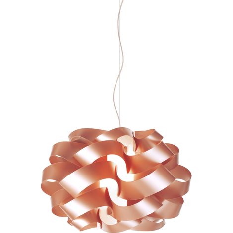 Lampadario a sospensione una luce CLOUD Rame diametro 40x h30 cm (1/2)