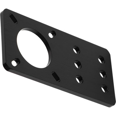 Support de moteur pas à pas NEMA 17 en aluminium anodisé noir, pièce d'imprimante 3D (1/5)