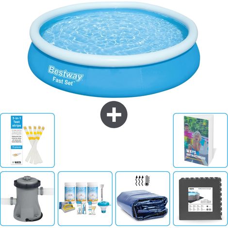 Bestway Fast Set Rund - 366x76 cm - 7-teilig  S233 (1/5)