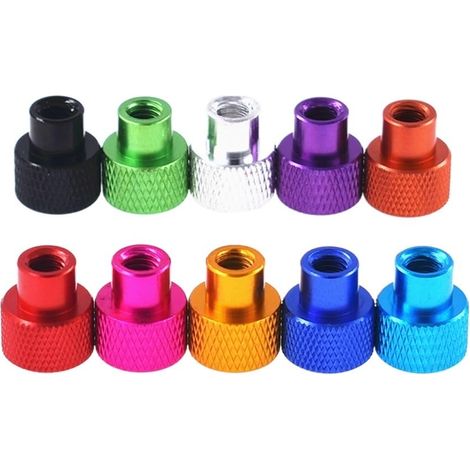 Frein-filet, écrous, vis à main, lot de 5/2, M3, M4, M5, M6, M8 (1/4)