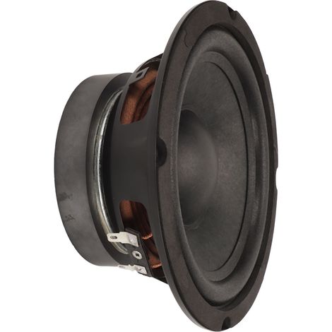 Haut-parleur large bande 6,5 pouces en fer, 40 W, 8 ohms, woofer et tweeter, pour montage audio DIY. (1/4)
