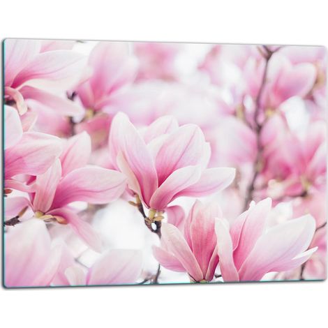 Schneidebrett aus Glas, 52x40 cm, Blumen (1/5)