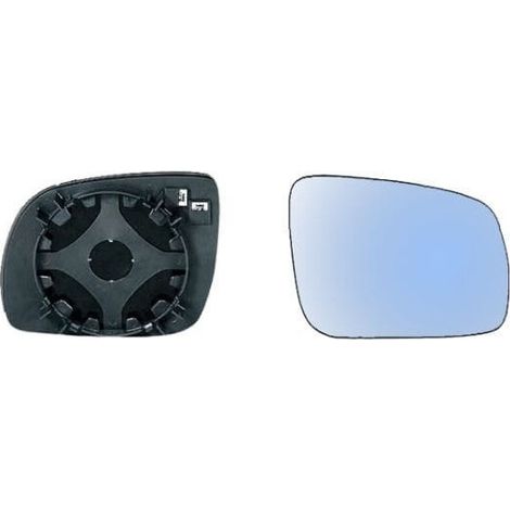 Verre de rétroviseur droit bleu chauffant petit modèle Seat Leon 1 2000-2003
