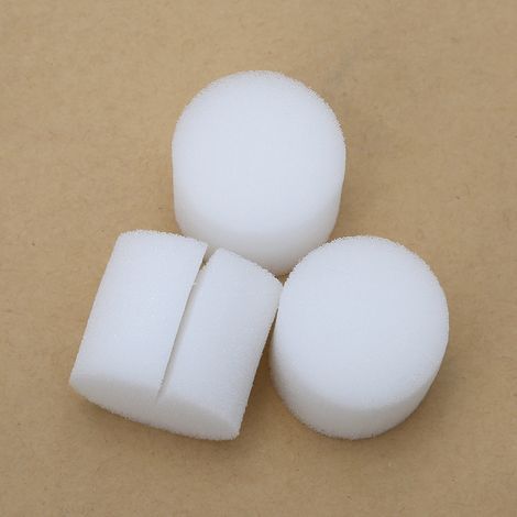 50 Stück/Beutel Hydroponik-Schwämme, erdloses Gemüseanbausystem, Gartenwerkzeug, 32 x 30 mm (1/2)