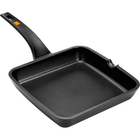 Grill plancha 28x28cm liso c/m ind al/fu eficent bra