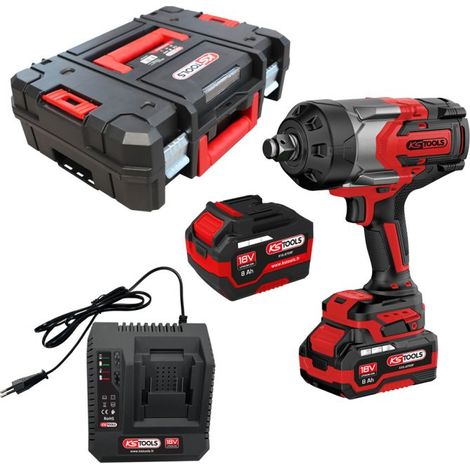 Schlagschrauber-Set 3/4'' 18V, 2300 Nm - KSTOOL - mit 2 Akkus - Ladegerät - Koffer - 515.4720F (1/5)