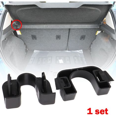 Compatible avec les supports arrière de barres de toit Nissan et Ford (références : 1539663, 8A6146698AA, 015532109E). (1/4)