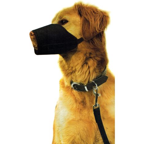 Bozal NOBLEZA ajustable de nylon práctico y fácil de usar Talla: C21xL14cm