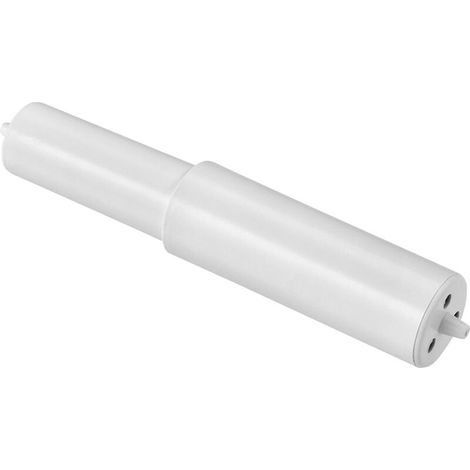 Bardusch-Axe de rechange en plastique avec ressort pour rouleau de papier toilette, blanc (1/4)