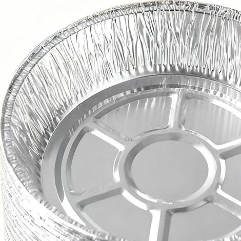 Lot 10 paniers aluminium pour friteuse à air, barquettes jetables résistantes huile et chaleur, accessoires cuisson pratique cuisine (1/5)