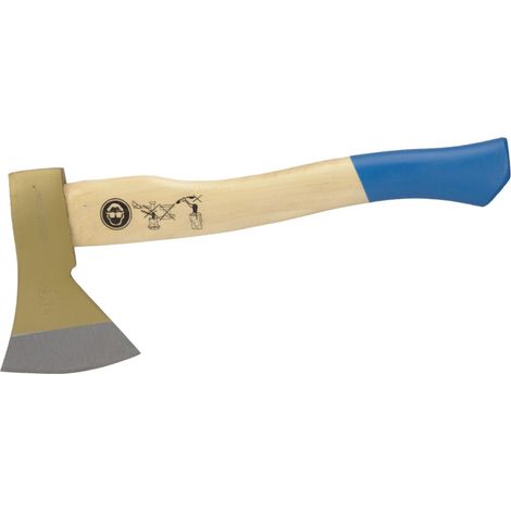 Handbeil Spaltbeil Axt 600g mit Hartholzstiel Beilchen (1/3)