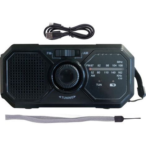 Radio Transistor - Radioo AM FM, sur batterie 3W (1/5)