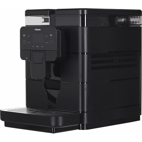 Machine à café à grain semi-automatique 2,5L – Moulin en acier inoxydable – Prépare jusqu'à 2 tasses – Écran tactile intuitif – Saeco