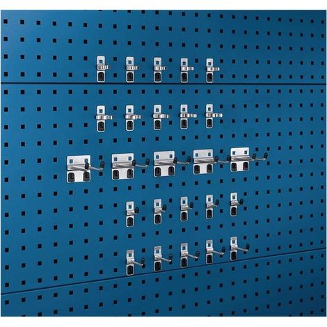 Composition de supports d'outils bott 25 pcs galvanisé - 14030210 (1/4)