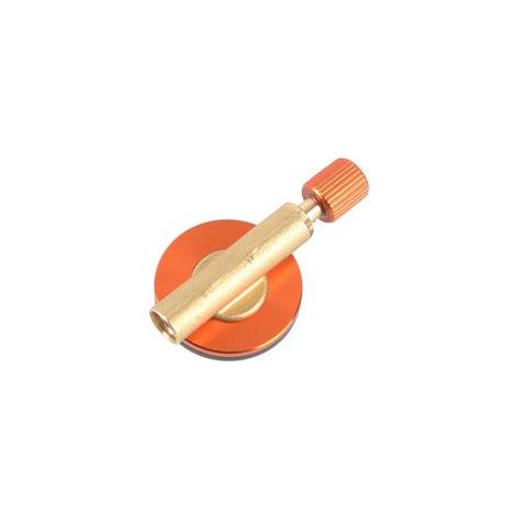 Réchaud à Gaz D'extérieur Vanne Cylindrique Plate Robinet de Cuisinière à Gaz en Métal Compatible Camping et Randonnée Usage Extérieur (1/5)
