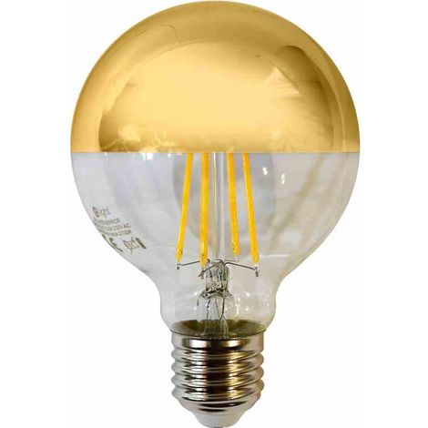 Ampoule LED filament 5W E27 3000K dorée Eko-Light