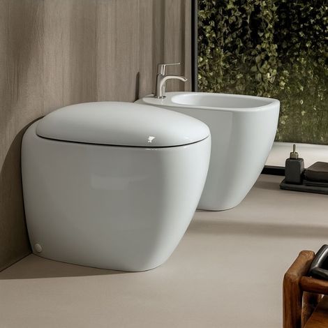 Sanitari bagno da appoggio serie Citterio Rimfree