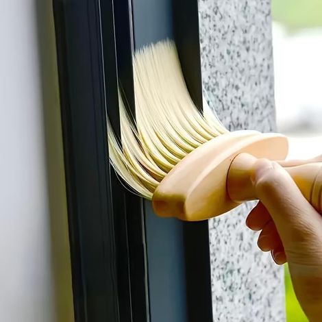 Mehrzweck-Reinigungsbürste – Ideal für Fenster, Büros und Küchen – Strapazierfähiger Kunststoff, perfekt für Zuhause und Hotel